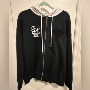 NWT Seventeen NANA BNB official hoodie size Large Kpop - Hoshi/Mingyu/Wonwoo